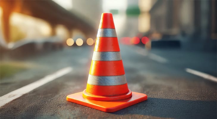 Trafik Konisi Nedir ve Nerelerde Kullanılır? 1 trafik konisi