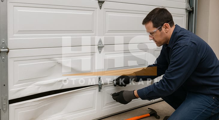 Seksiyonel Kapı Panel Çarpma ve Değiştirme Onarımları